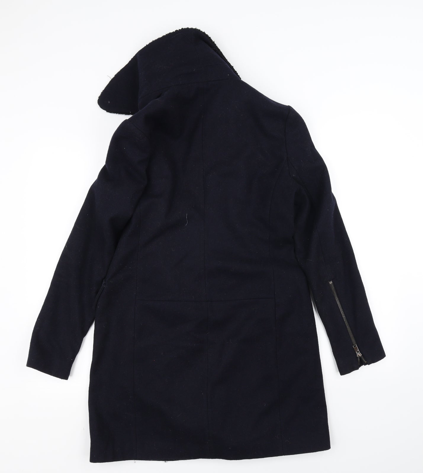 NEXT Womens Blue   Overcoat Coat Size 10