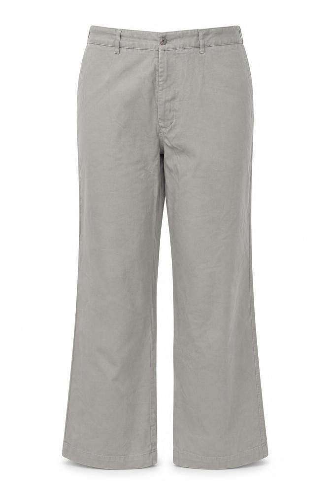 Front view of BHS women’s brown trousers, size UK 40, 30-inch leg