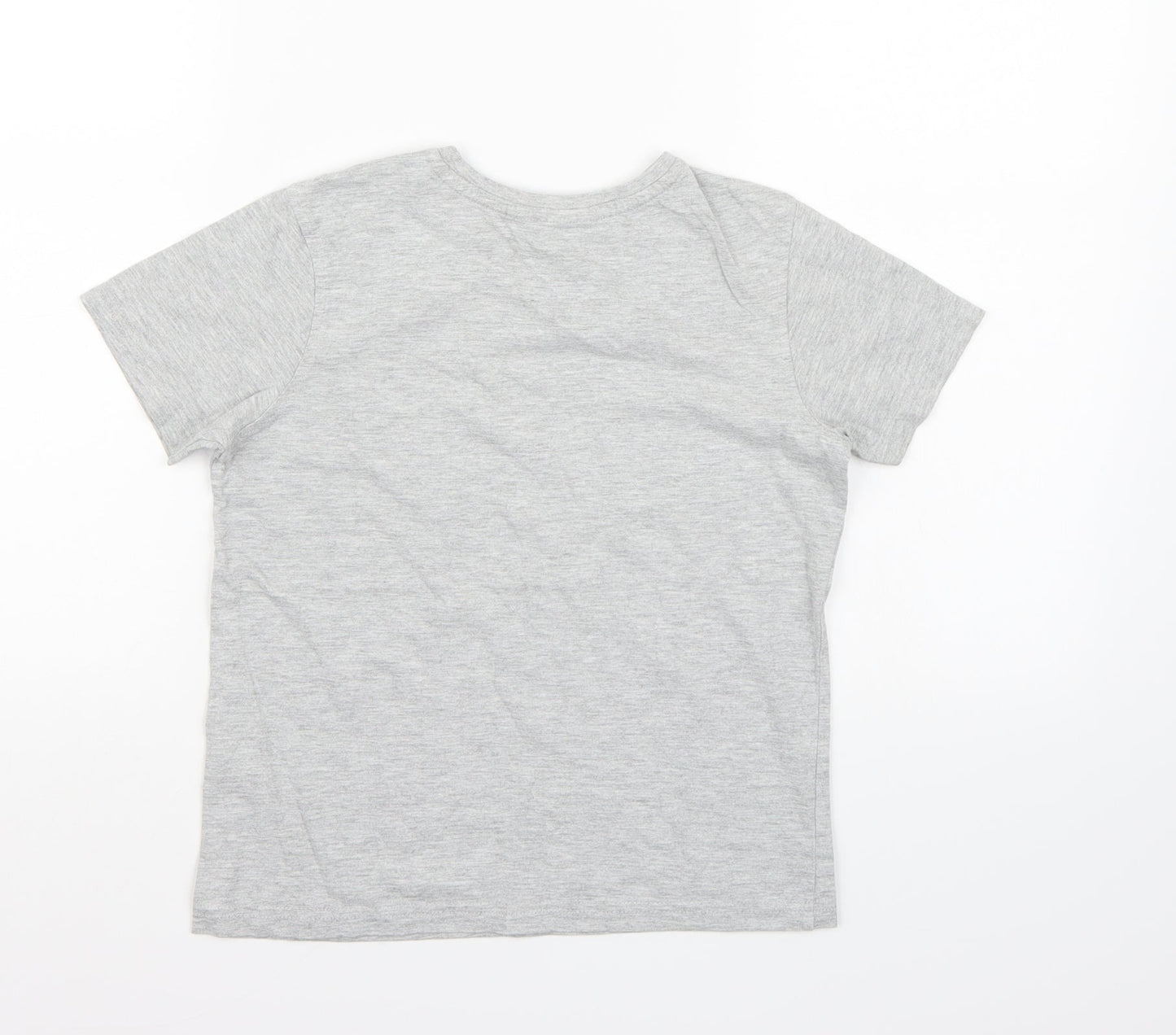 George Boys Grey   Basic T-Shirt Size 9-10 Years