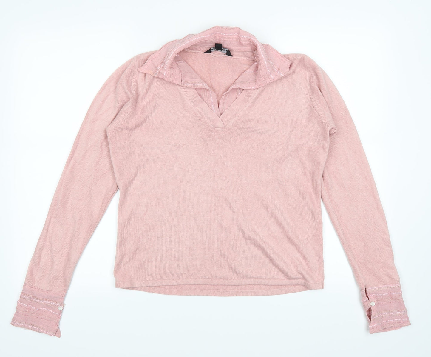 Ellie Louise Womens Pink   Pullover Jumper Size L