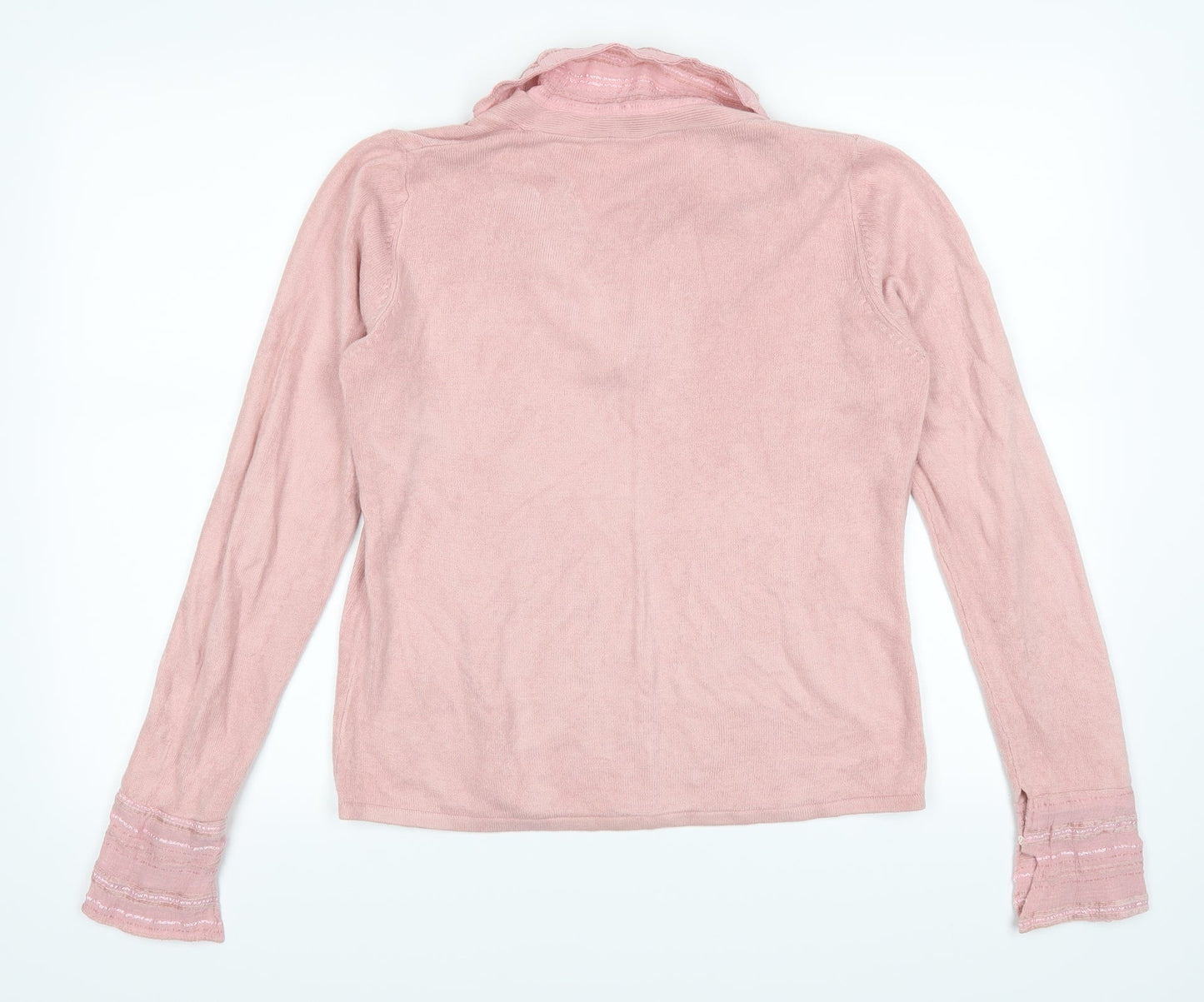 Ellie Louise Womens Pink   Pullover Jumper Size L