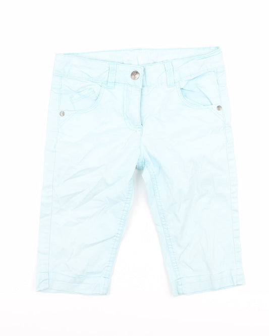 Avenue Girls Blue   Cargo Shorts Size 8 Years