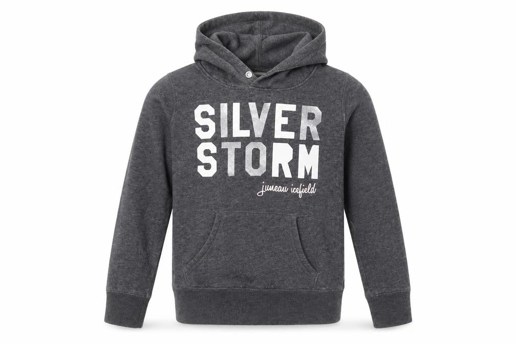 Front view of LOGG girls’ grey jumper, size 11-12, years