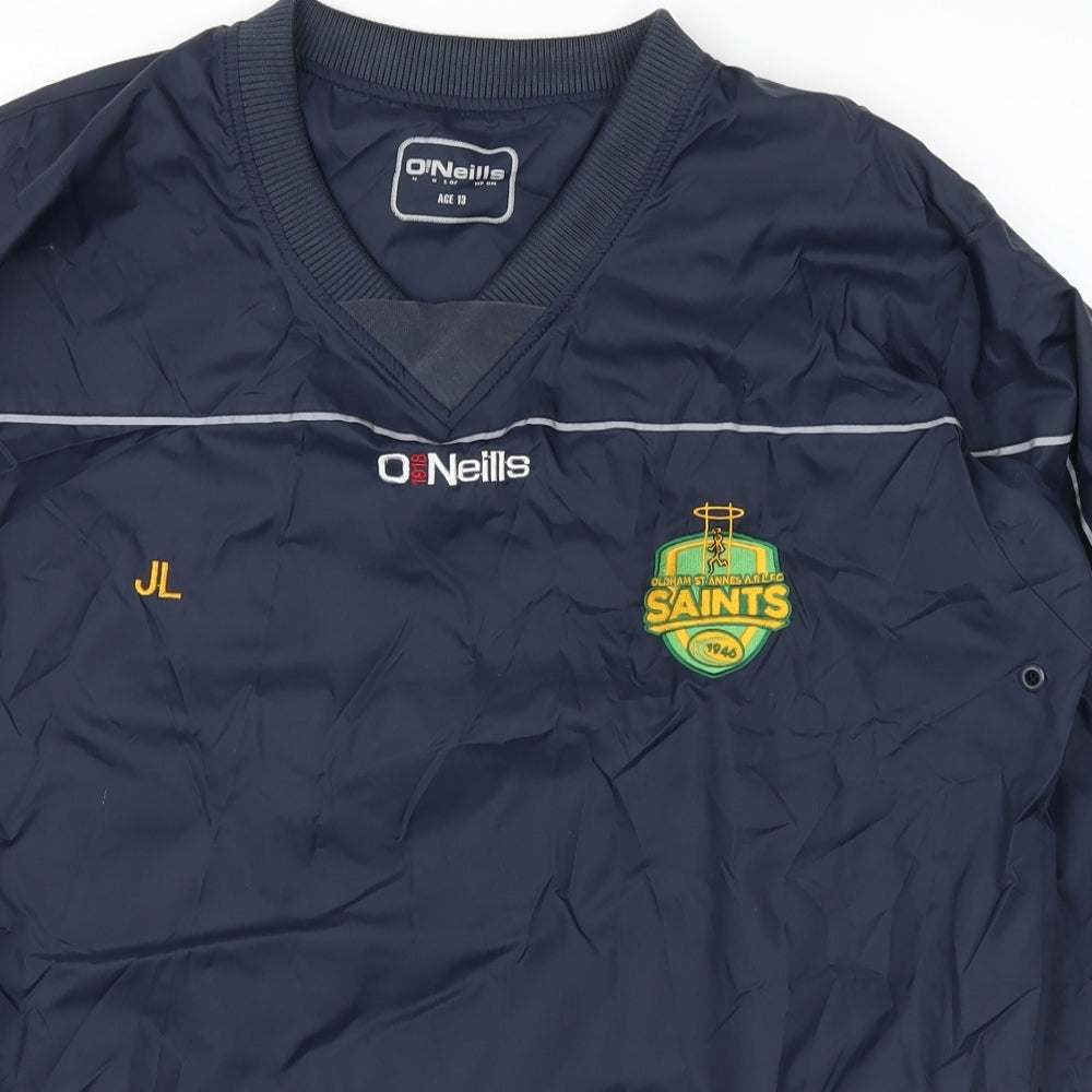 O neils Boys Blue   Bomber Jacket Jacket Size 13 Years