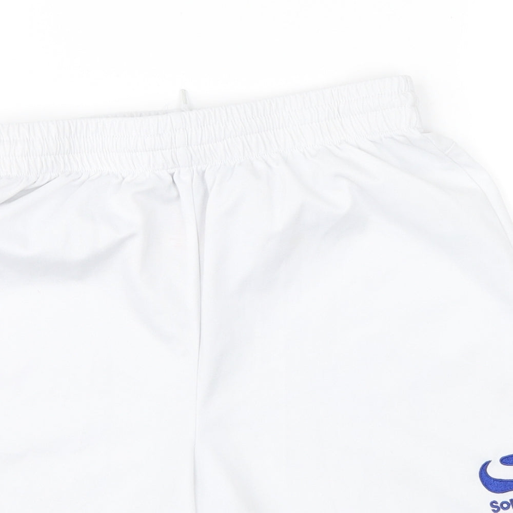 Sondico Boys White   Sweat Shorts Size 9-10 Years - Oldham Athletic AFC