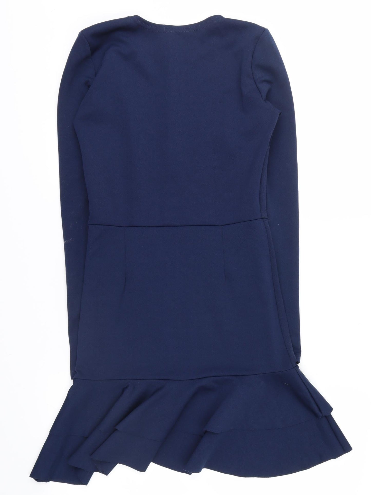 I SAW IT FIRST Womens Blue   Shirt Dress  Size 8