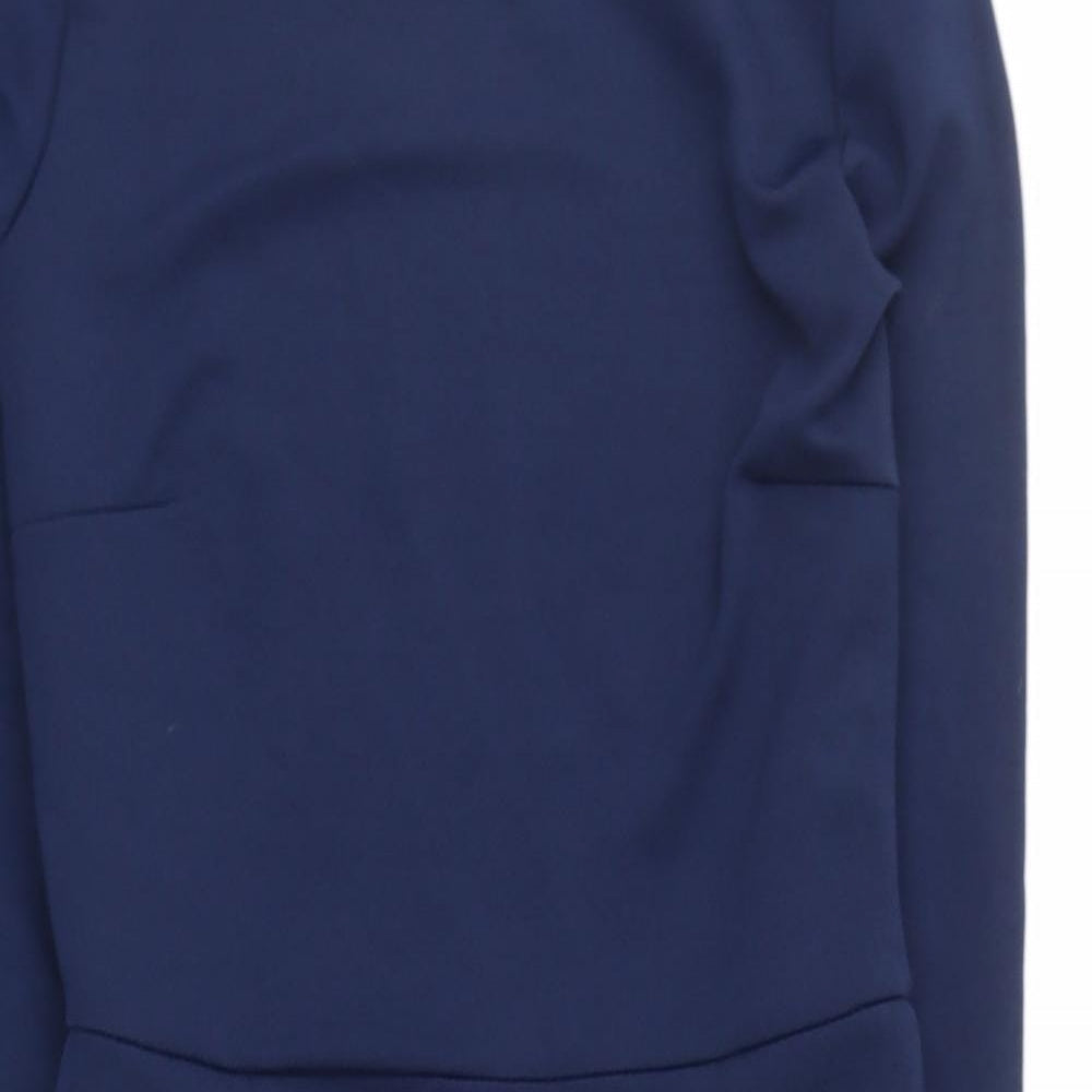 I SAW IT FIRST Womens Blue   Shirt Dress  Size 8