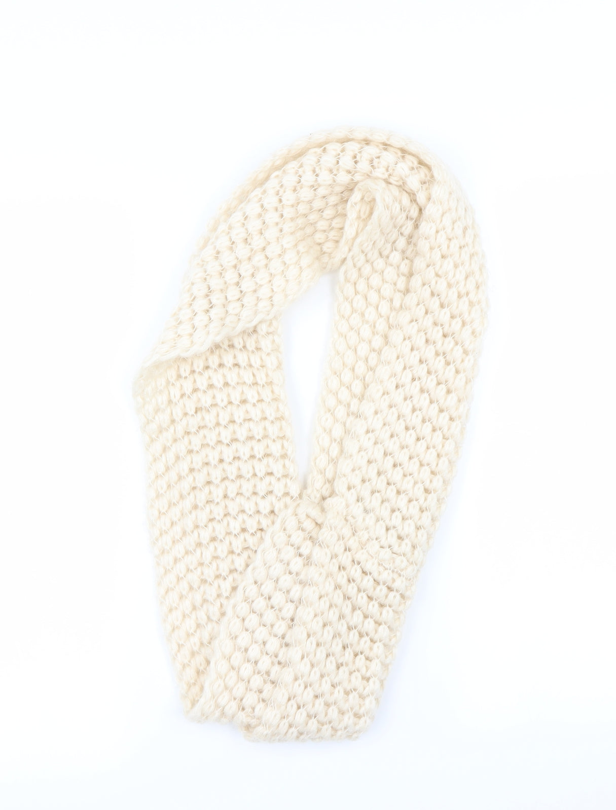 Preworn Womens Beige    Scarf
