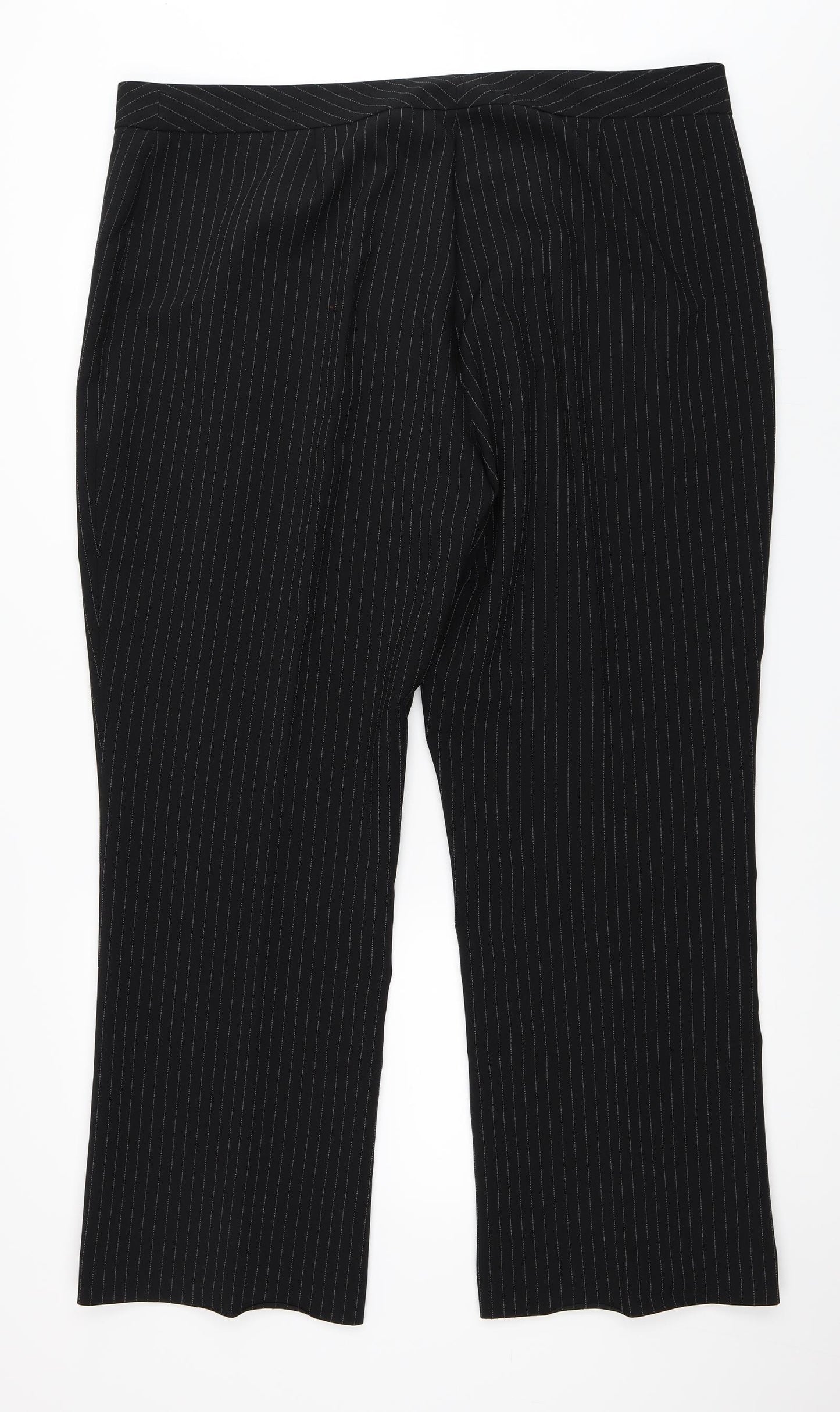 Agenda Womens Black   Trousers  Size 22 L30 in