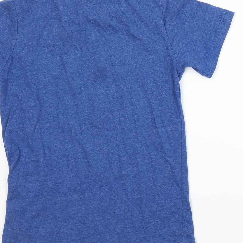 True Dudes Boys Blue   Basic T-Shirt Size 9 Years