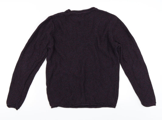 Cedar Wood State Mens Purple   Pullover Jumper Size M
