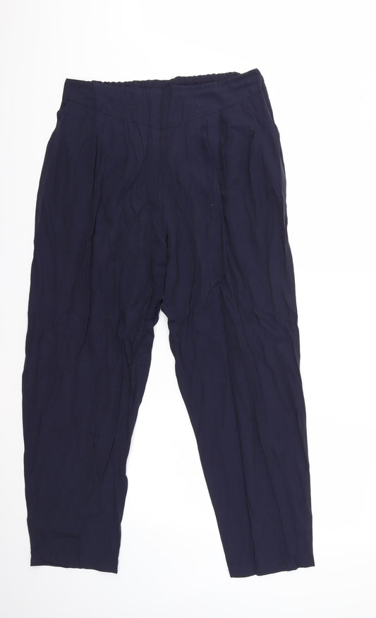 Preworn Womens Blue   Trousers  Size L L29 in