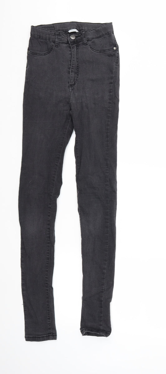 SHAPE Womens Black  Denim Skinny Jeans Size S L31 in