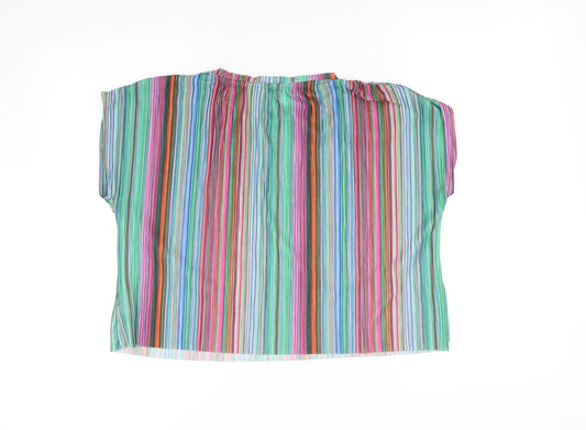 Miss Evie Girls Green   Basic T-Shirt Size 12-13 Years