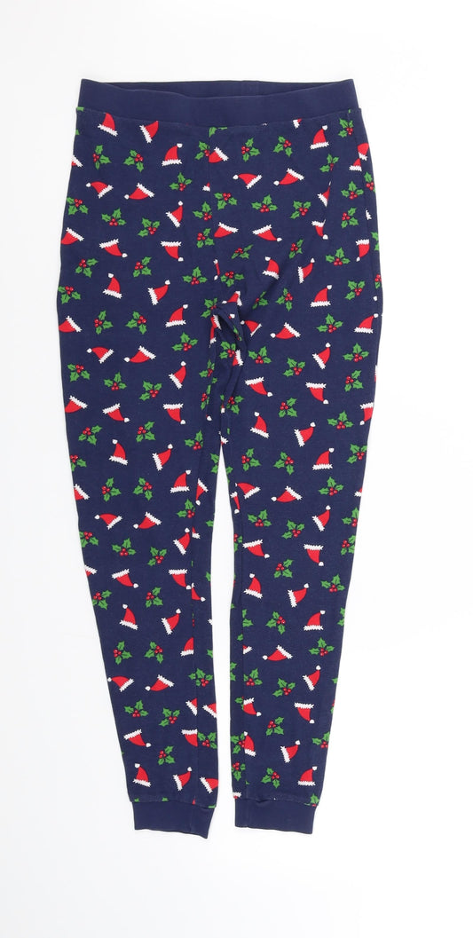 George Girls Blue Geometric  Cami Lounge Pants Size 10-11 Years
