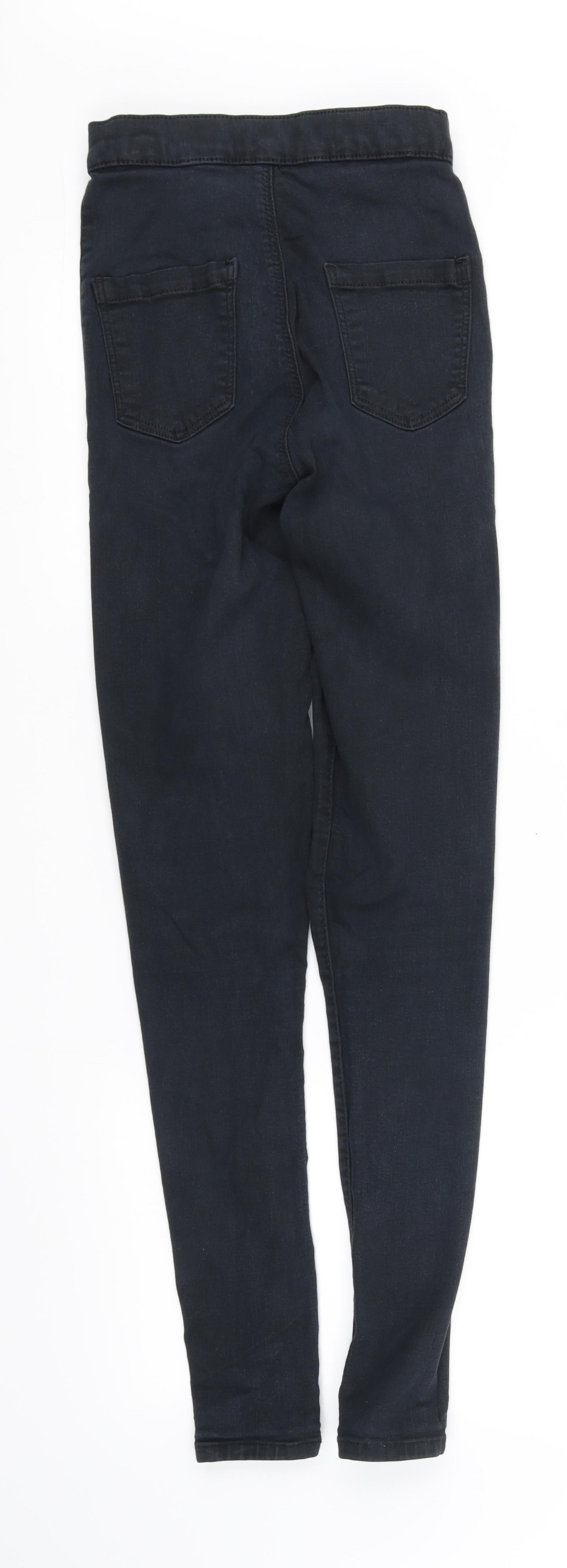 pre worn Womens Black   Straight Jeans Size S L30 in
