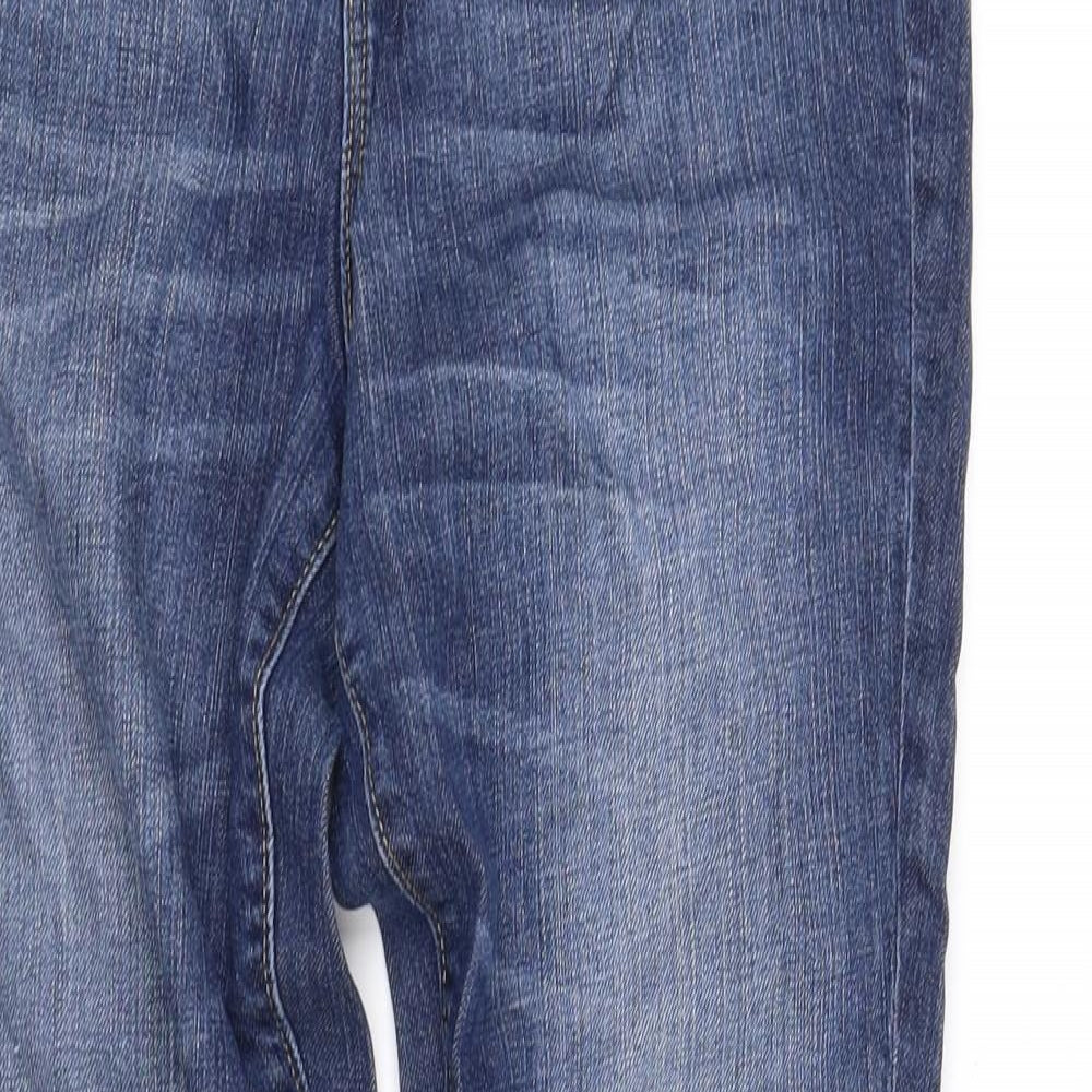 pre worn Womens Blue   Straight Jeans Size 10 L34 in