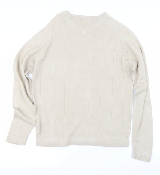 did milan Womens Beige   Pullover Jumper Size S
