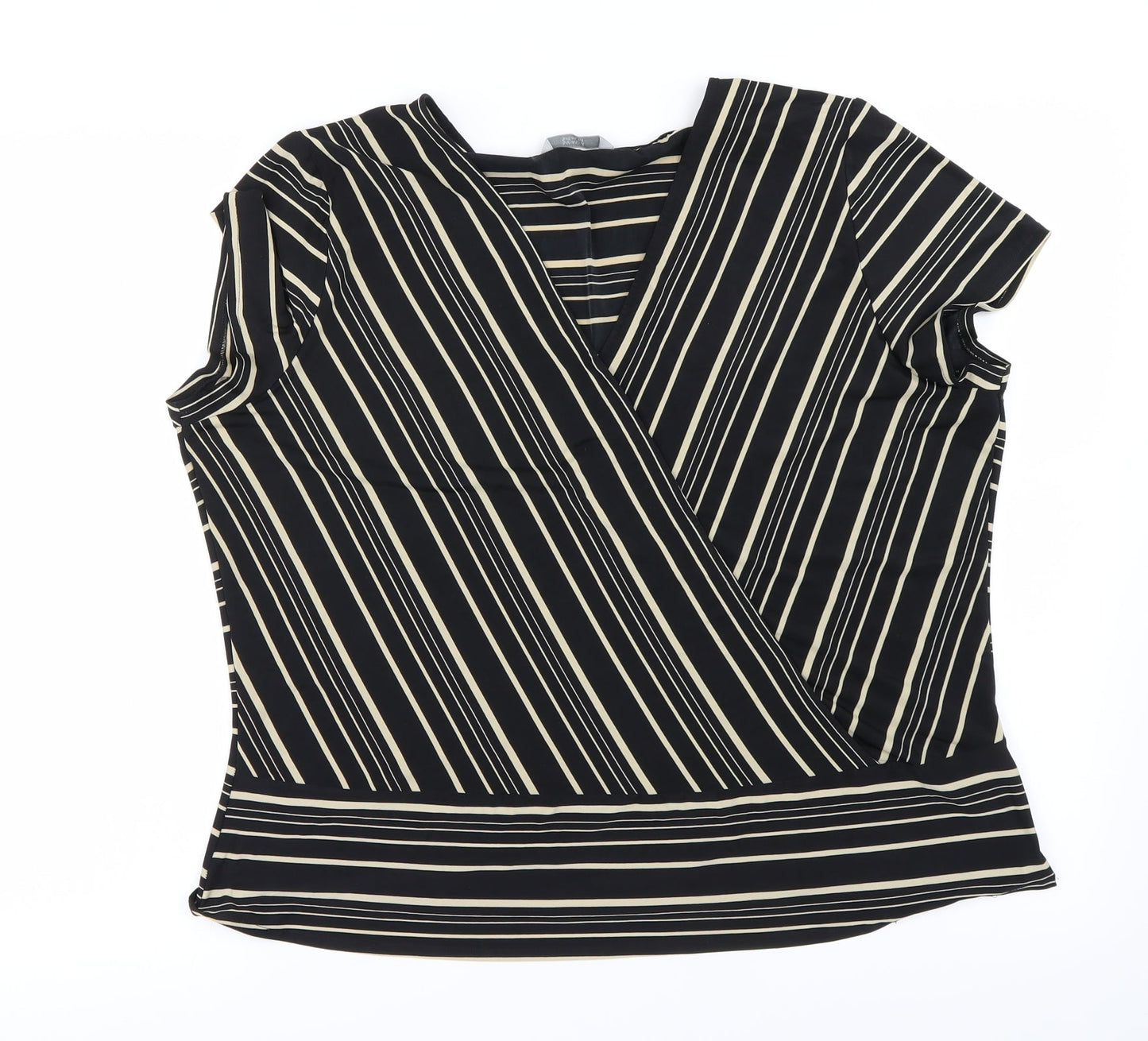 Marks and Spencer Womens Brown   Basic Blouse Size 12