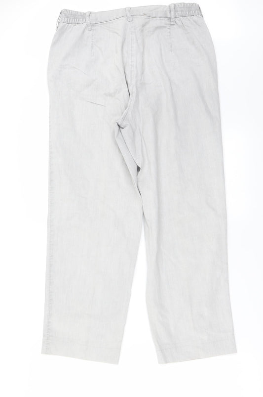 Malva  Womens Grey   Straight Jeans Size 30 in L25 in