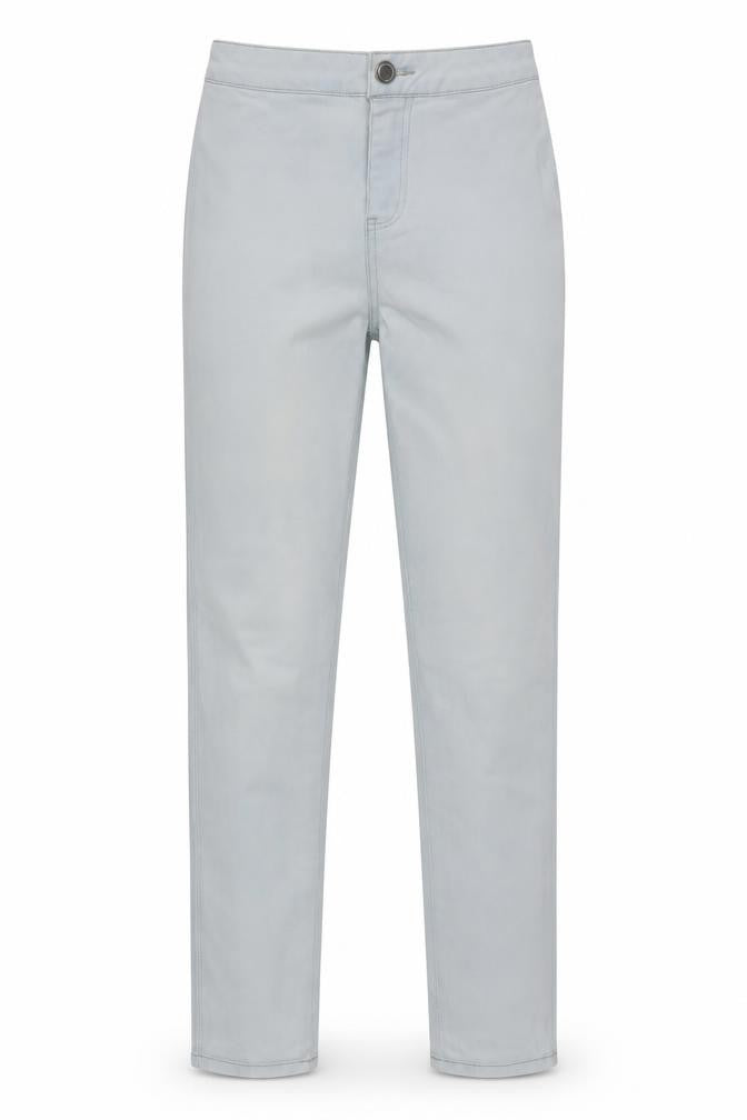 Front view of New Look girls’ grey skinny jeans, size 14, years