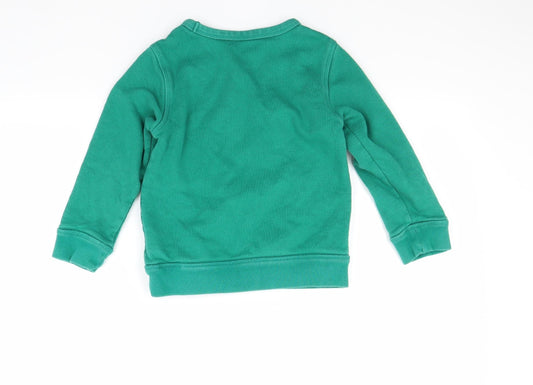 Gap Boys Green   Pullover Sweatshirt Size 6 Years