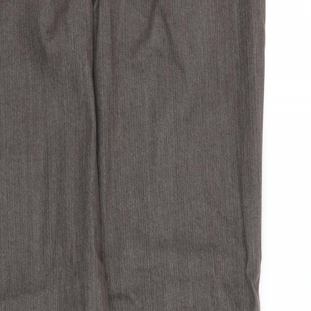 Preworn Womens Grey   Straight Jeans Size 34 in L29 in