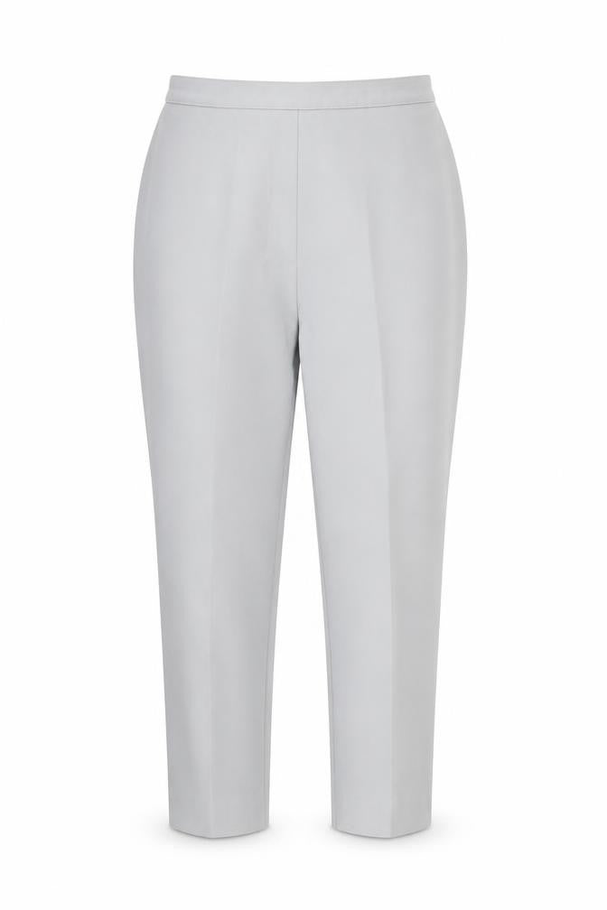 Front view of F&F women’s grey trousers, size UK 16, 26-inch leg