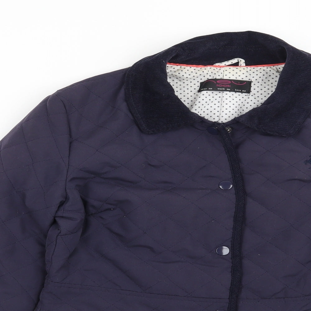 New Look Womens Blue   Jacket  Size 8