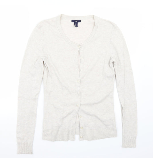Gap Womens White   Pullover Jumper Size S