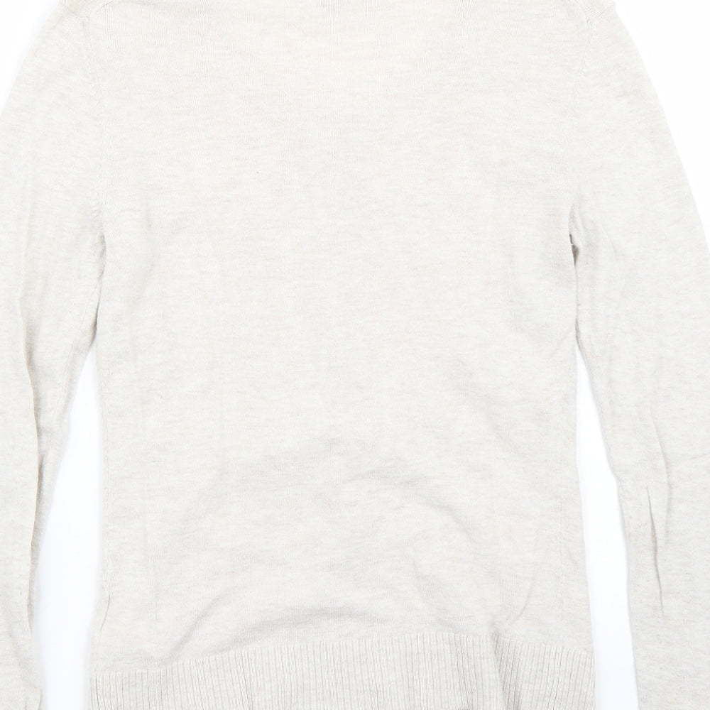 Gap Womens White   Pullover Jumper Size S