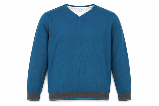 Marks and Spencer Mens Blue   Pullover Jumper Size XL