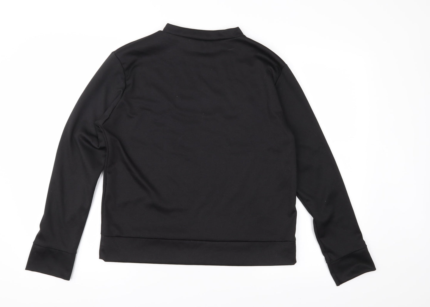 Preworn Womens Black   Pullover Sweatshirt Size M