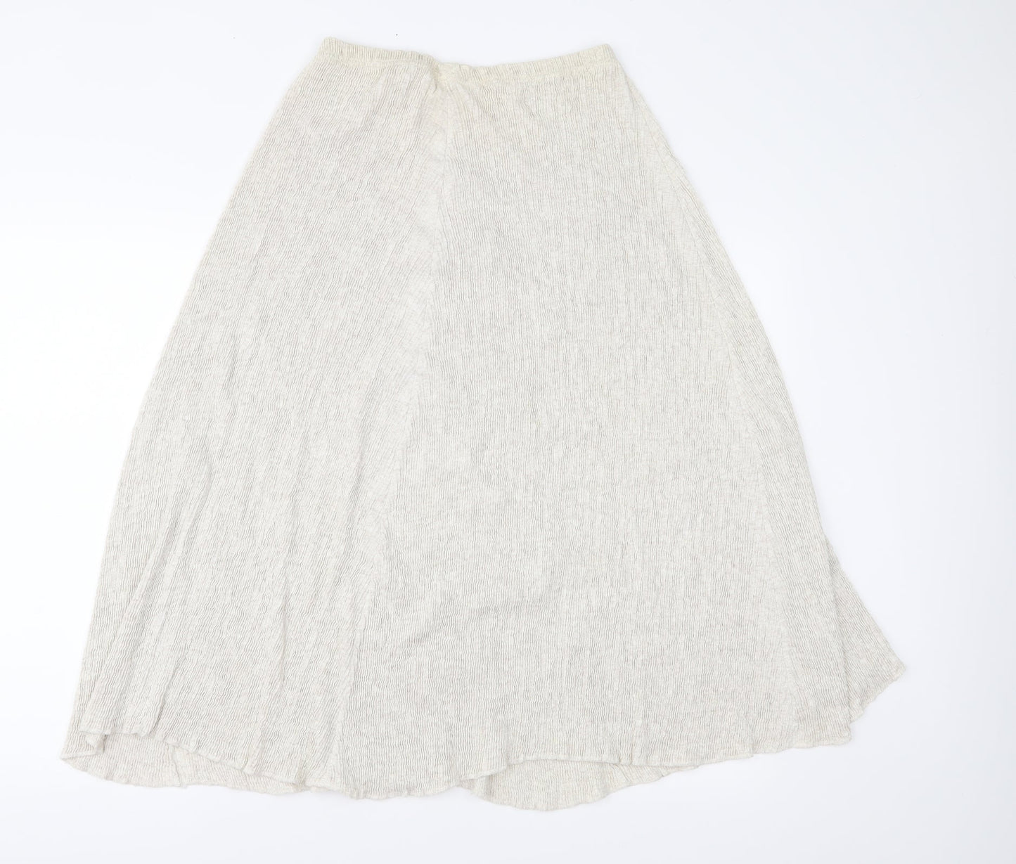 Preworn Womens Beige   A-Line Skirt Size 30 in