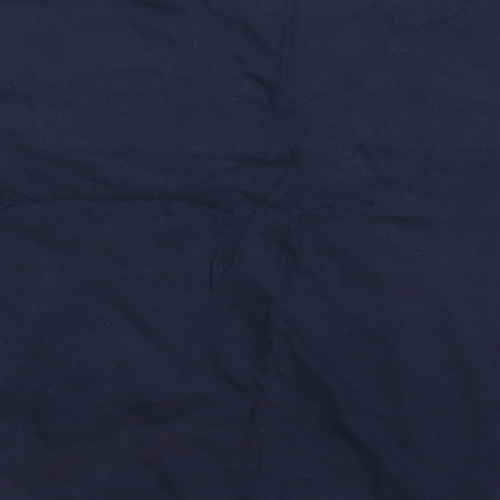 Primark Boys Blue Striped  Basic T-Shirt Size 6-7 Years