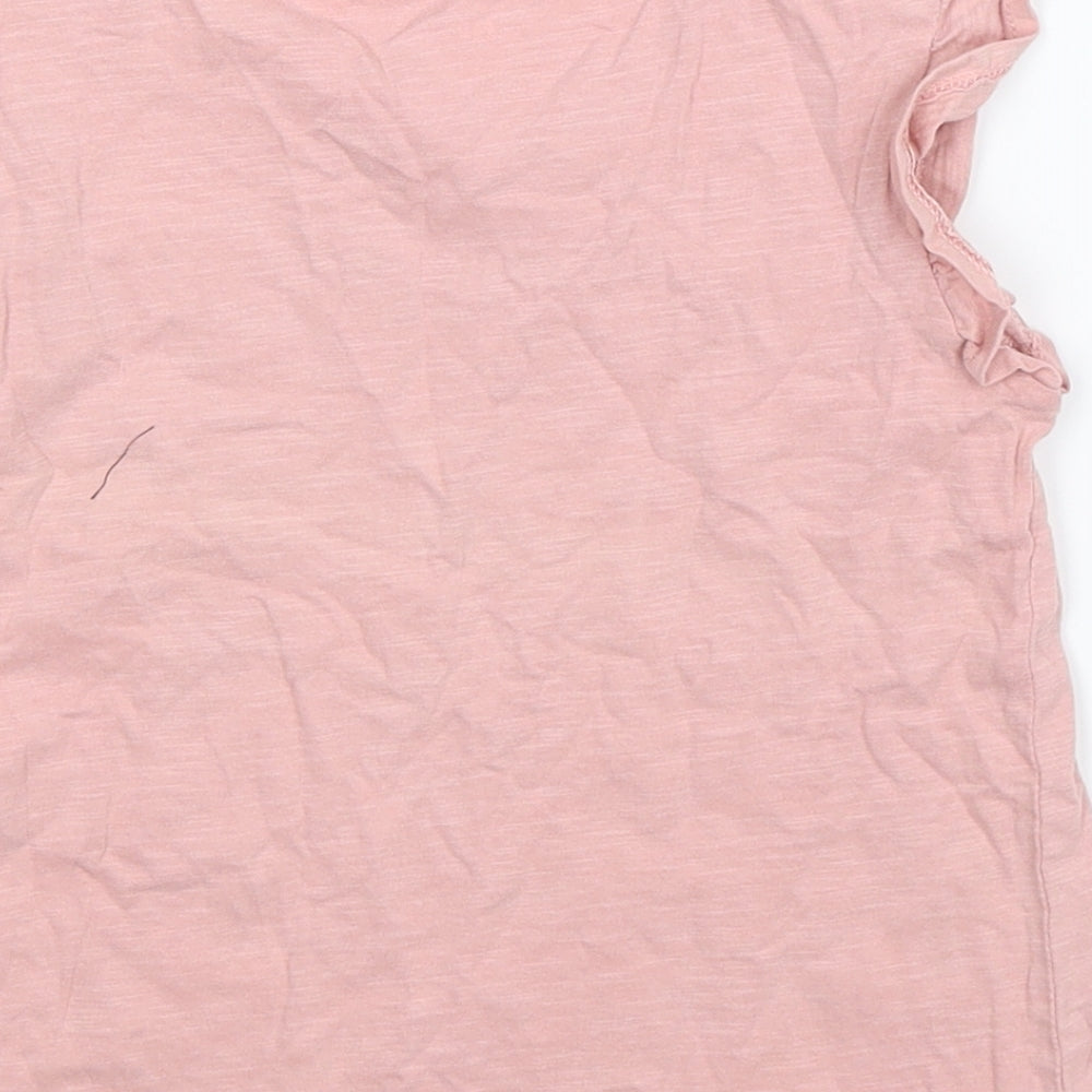 TU Girls Pink   Basic T-Shirt Size 5 Years