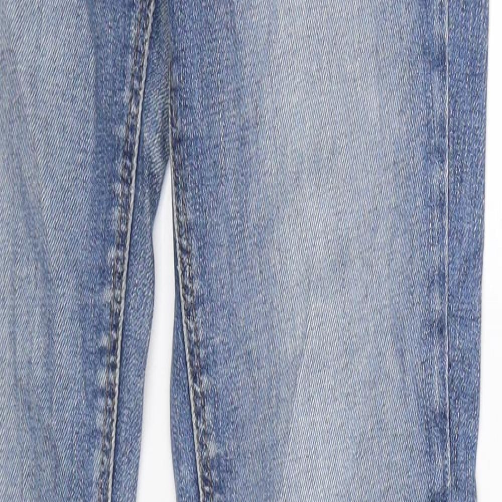 Preworn Womens Blue  Denim Skinny Jeans Size 28 in L34 in