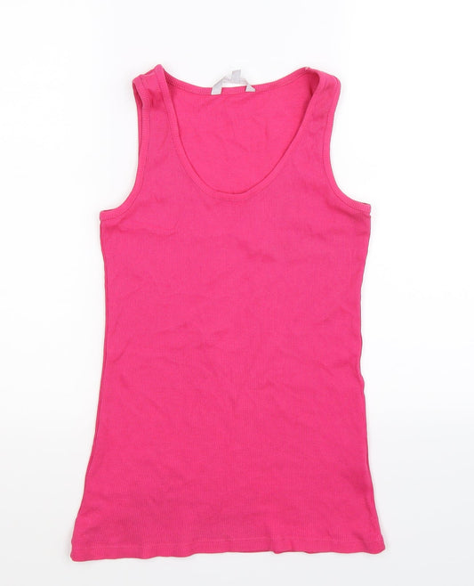 Red Herring Womens Pink   Basic Tank Size 12