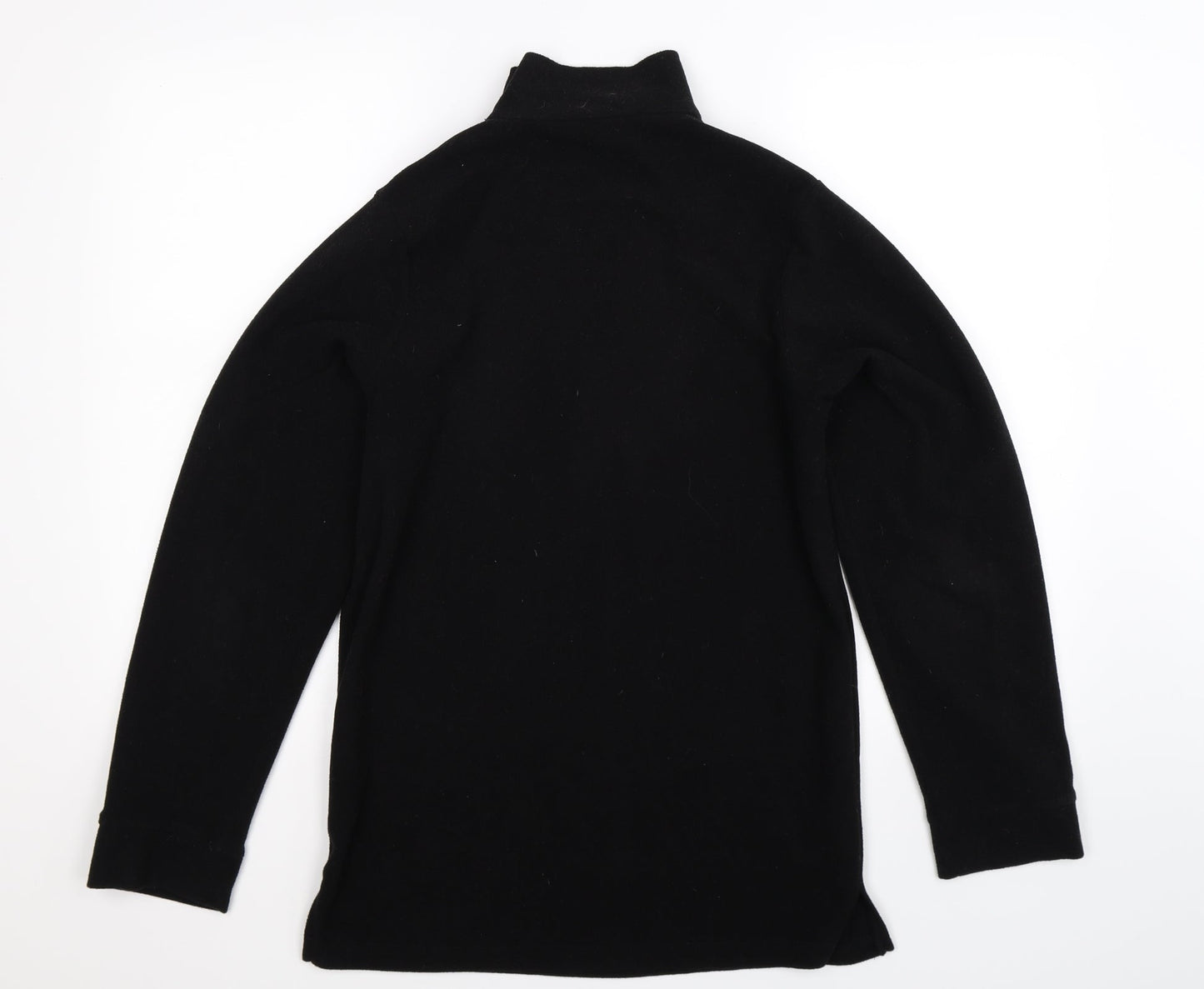 Preworn Mens Black  Fleece Jacket  Size S