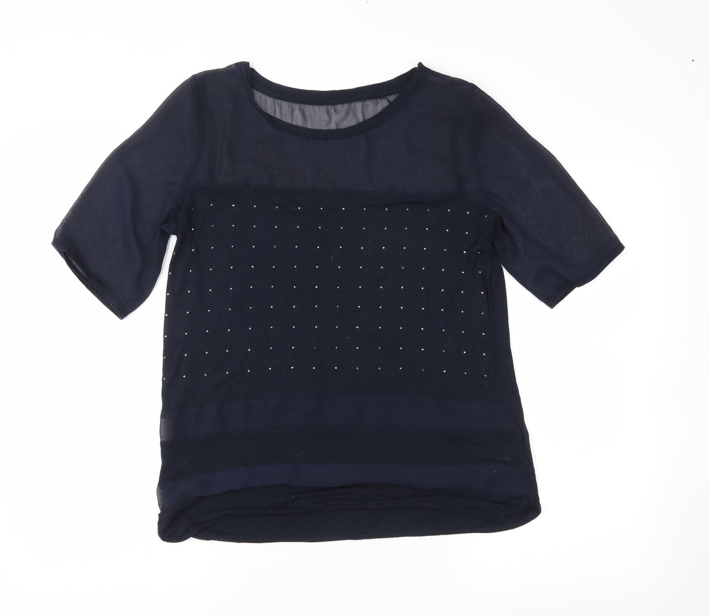 NEXT Womens Blue   Basic Blouse Size 10
