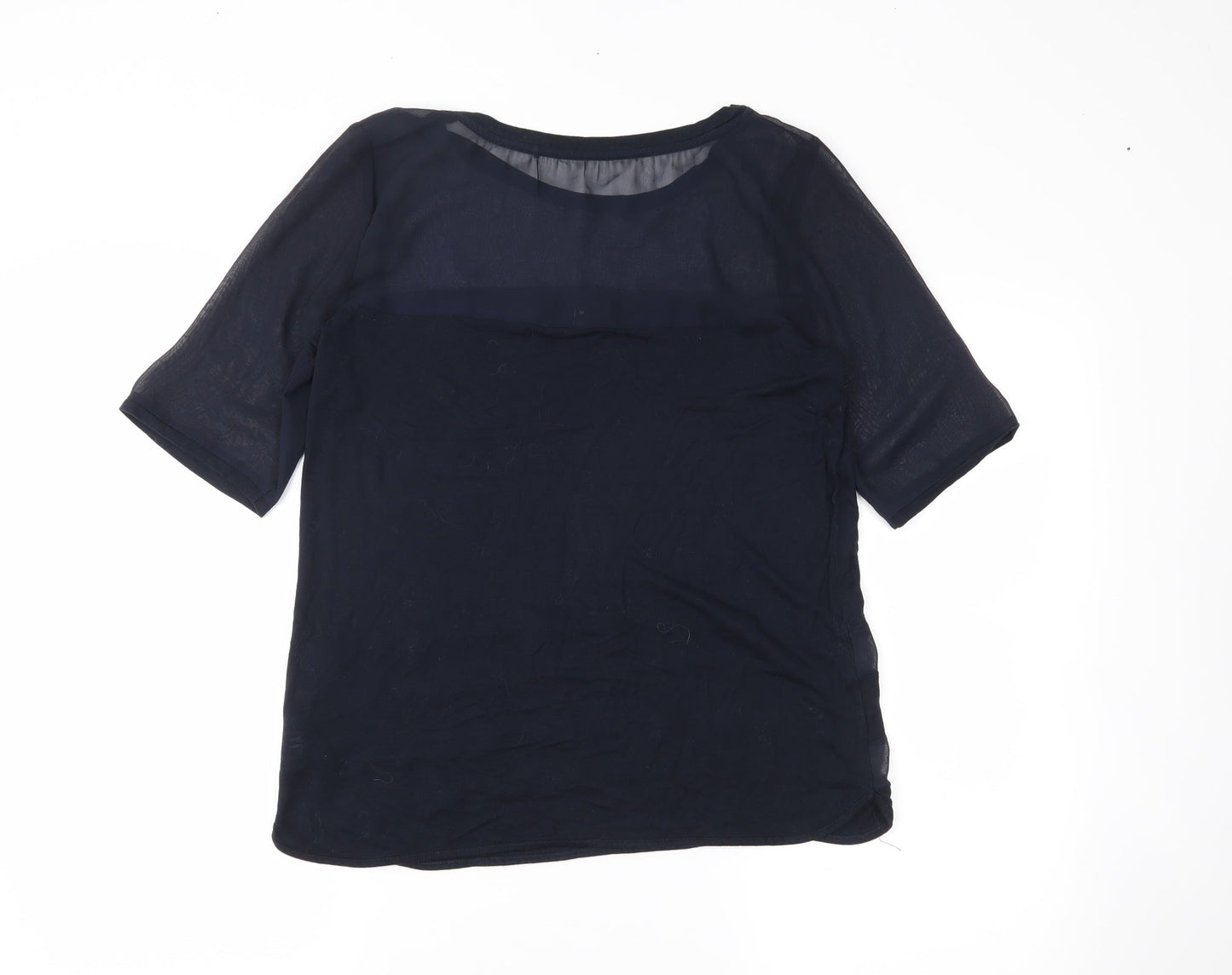 NEXT Womens Blue   Basic Blouse Size 10