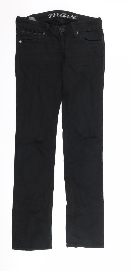 Mani Womens Black  Denim Skinny Jeans Size 26 in L34 in