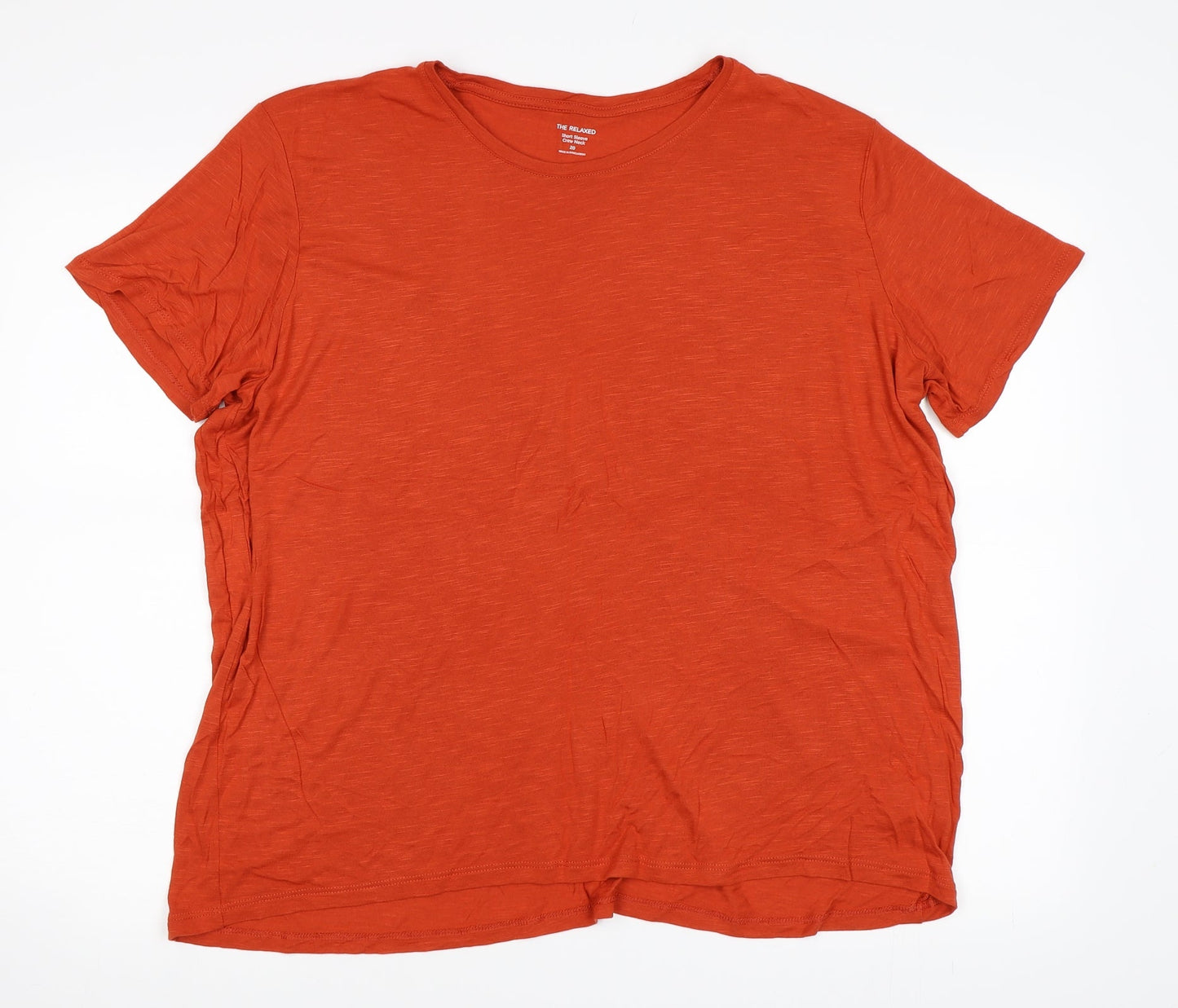 Marks and Spencer Womens Orange   Basic T-Shirt Size 20