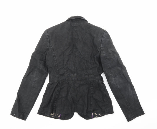 NEXT Womens Black   Jacket Coat Size 8