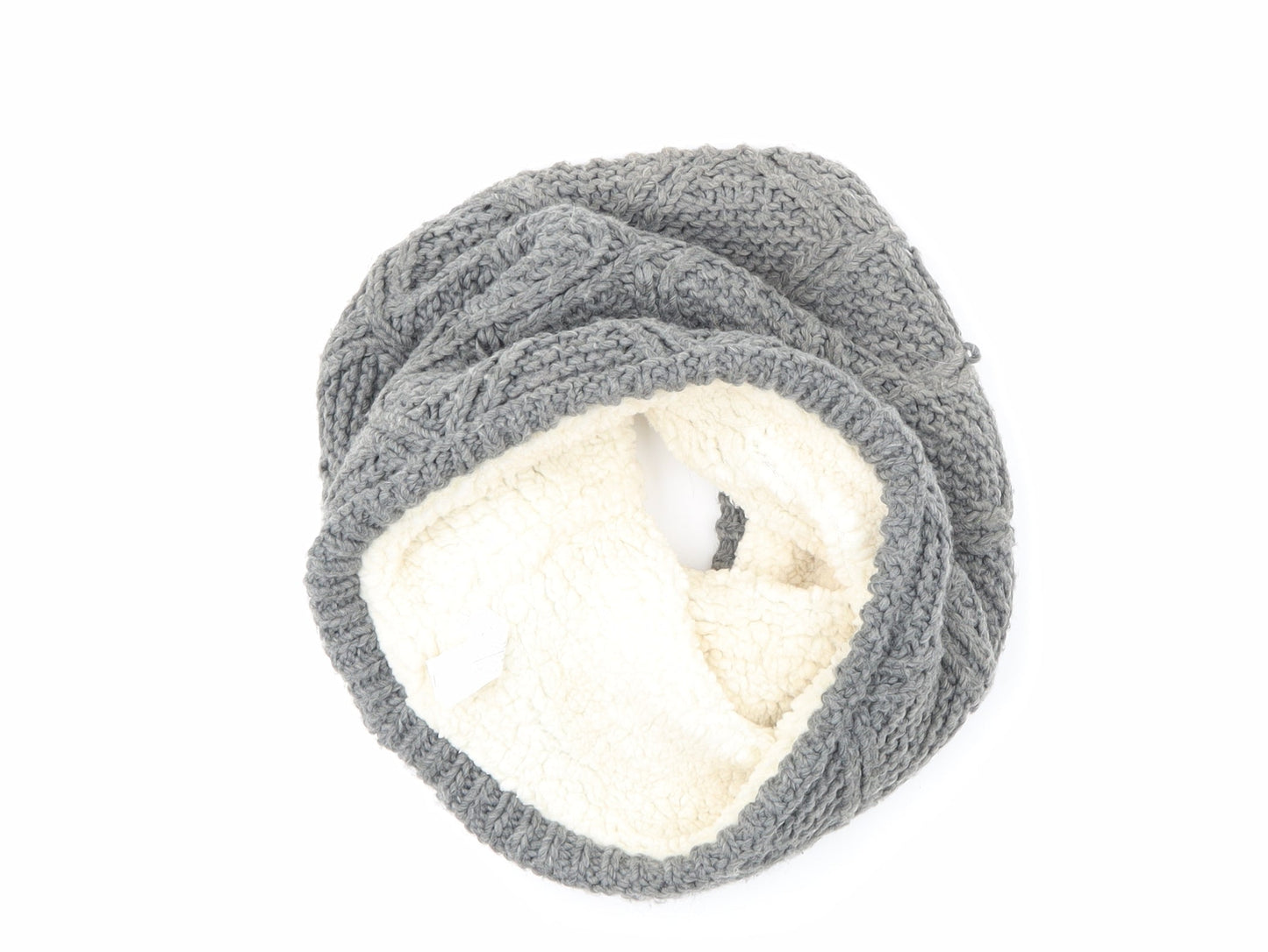 Atmosphere Womens Grey Argyle/Diamond   Scarf