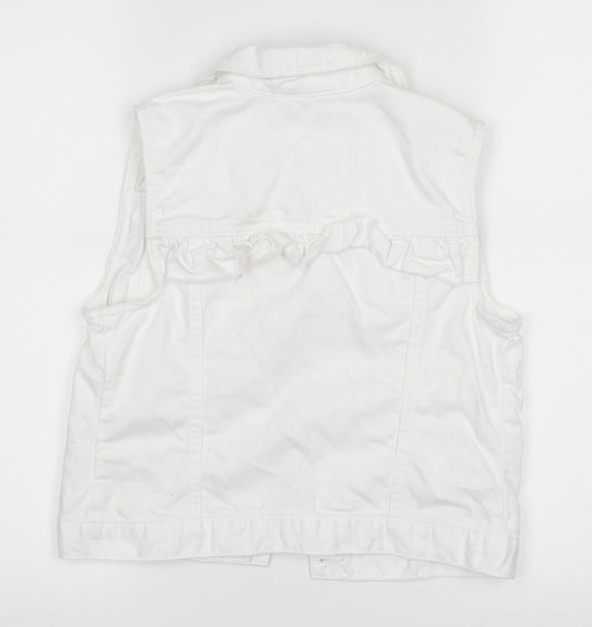 Gap Girls White   Jacket  Size XL