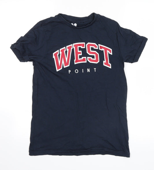 Very Boys Blue   Basic T-Shirt Size 12 Years  - west point