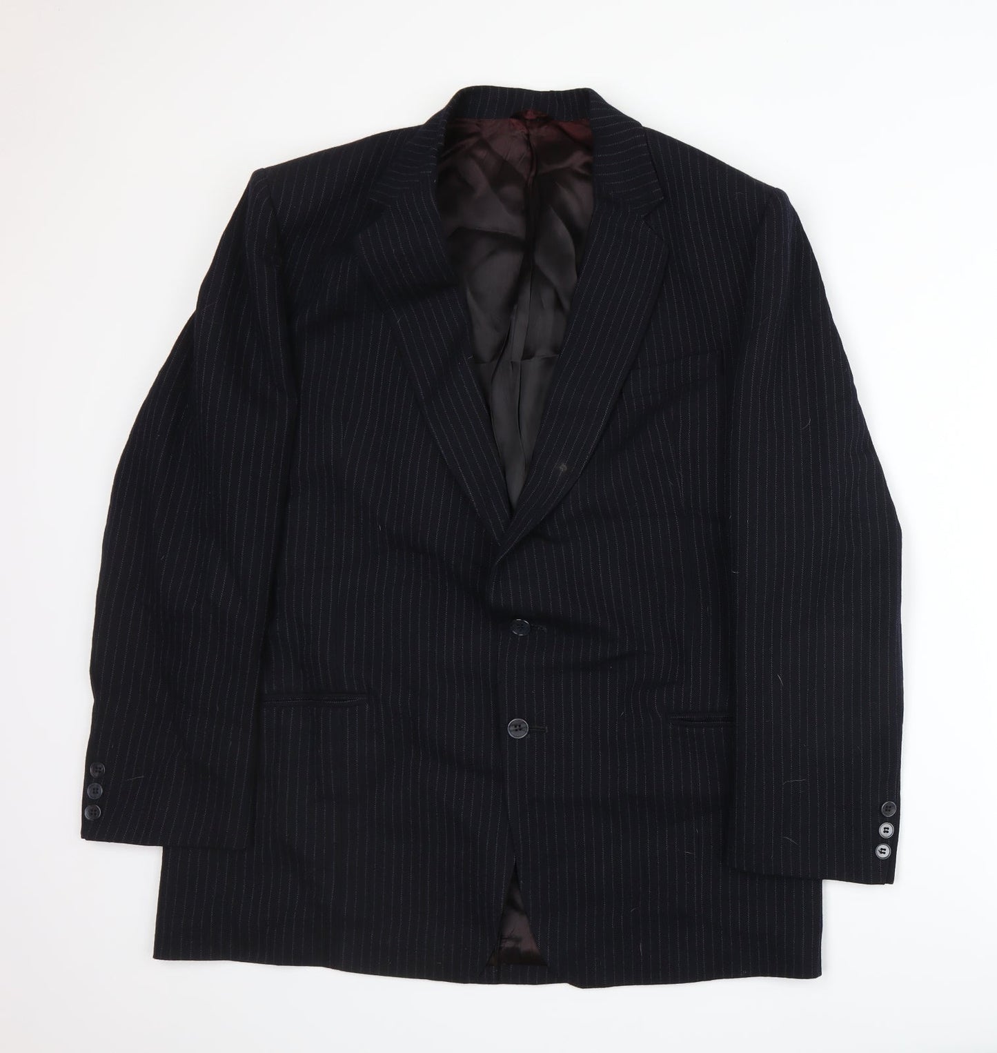 Preworn Mens Blue   Jacket Suit Jacket Size XL