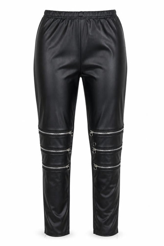 Preworn Womens Black    Leggings Size 4 L25 in