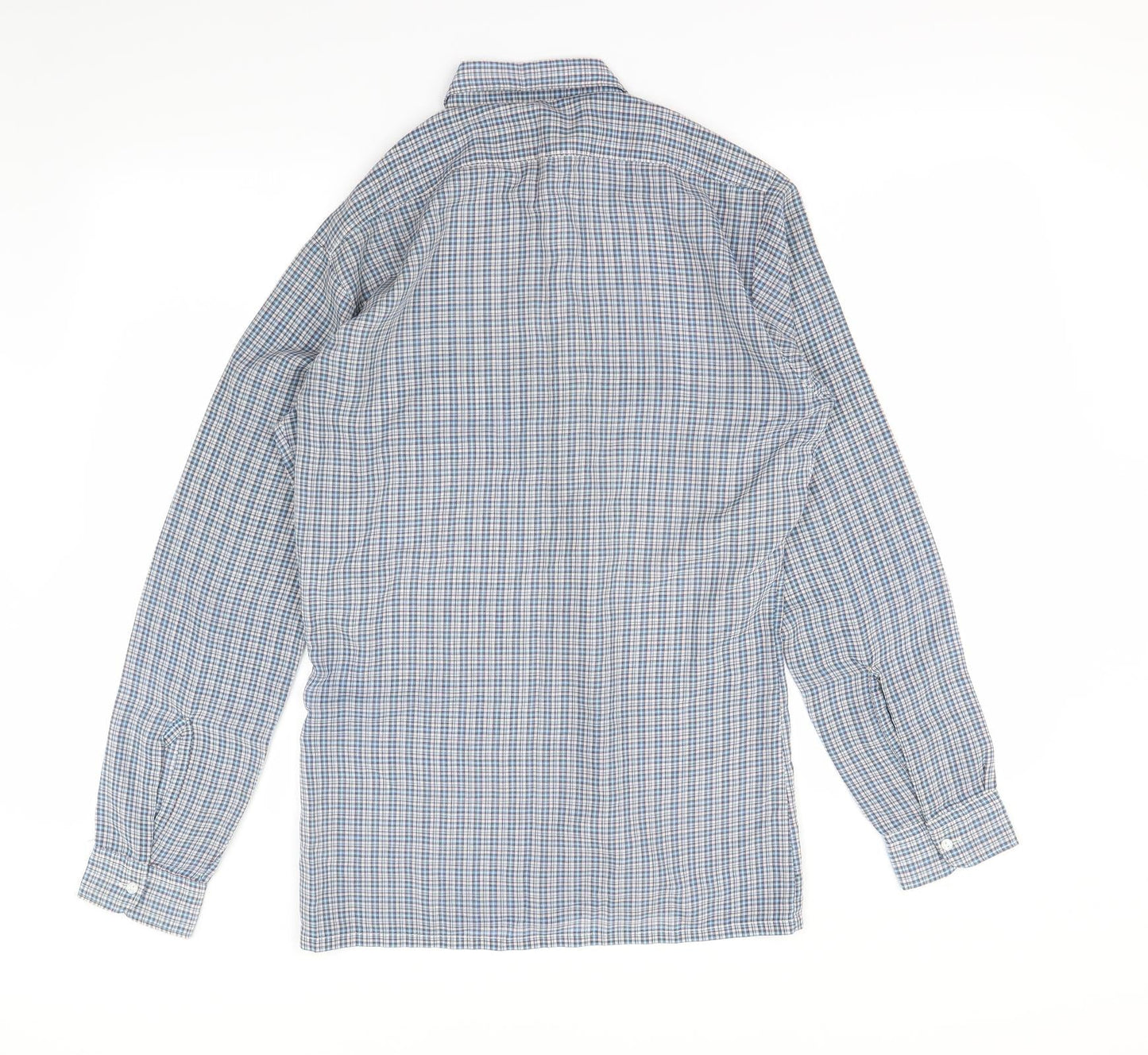 C&A Mens Multicoloured Check   Button-Up Size M